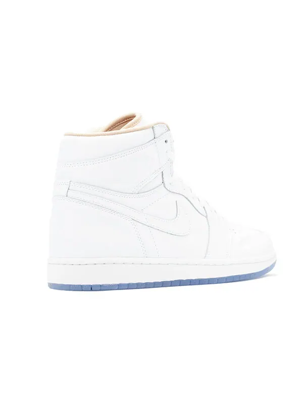 Кроссовки 1 ретро высокие og Air Jordan — изображение 3 из 4, белый