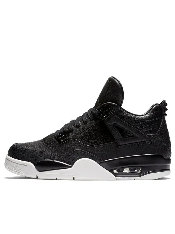 Кроссовки 4 ретро prm Air Jordan — изображение 1 из 4, черный/черный