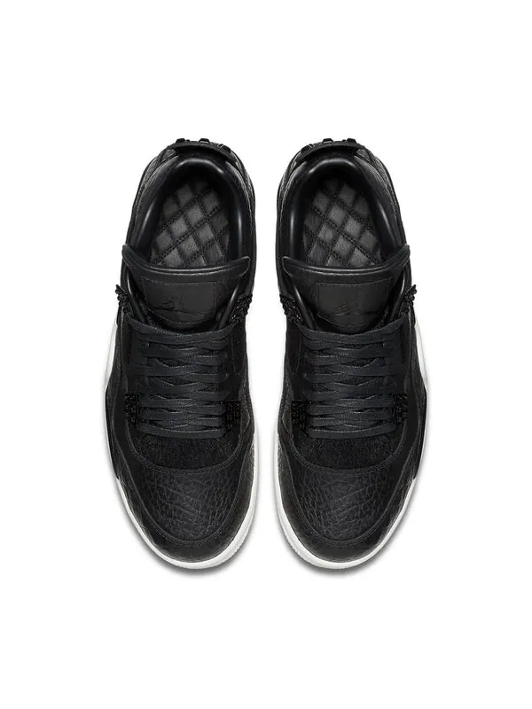 Кроссовки 4 ретро prm Air Jordan — изображение 2 из 4, черный/черный