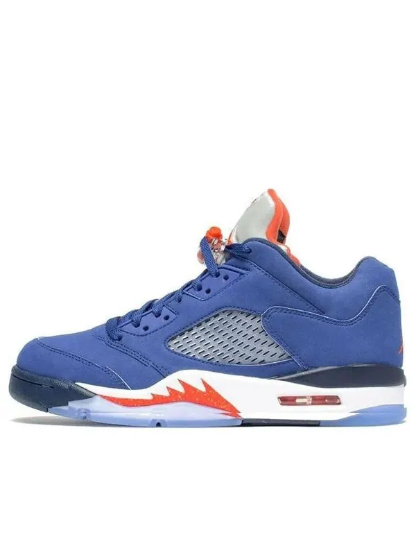 Кроссовки 5 retro low 'knicks' Air Jordan — изображение 1 из 4, темно-синий