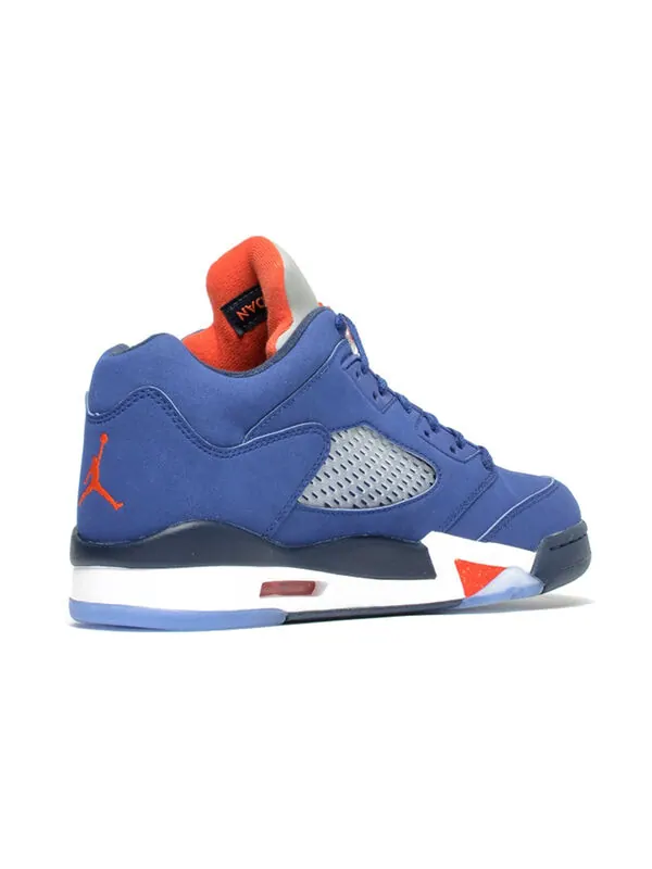 Кроссовки 5 retro low 'knicks' Air Jordan — изображение 3 из 4, темно-синий