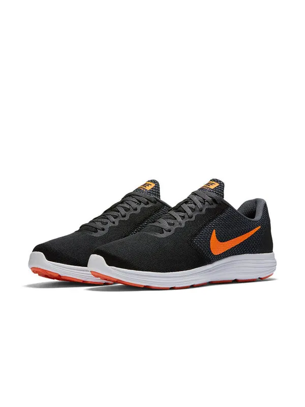 Кроссовки revolution 3 'deep grey orange' Nike — изображение 3 из 4
