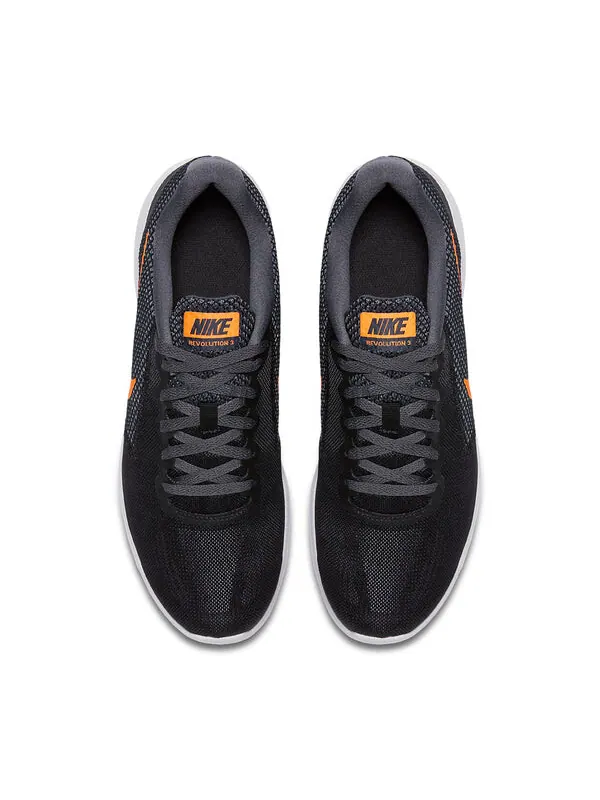 Кроссовки revolution 3 'deep grey orange' Nike — изображение 4 из 4