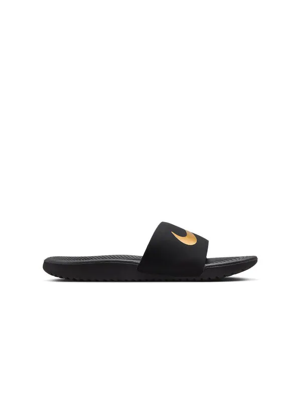 Тапочки kawa slide 'black gold' Nike — изображение 4 из 4, черный