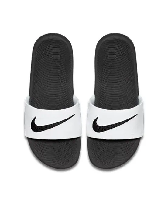 Тапочки kawa slide 'white black' Nike — изображение 3 из 4, белый/черный