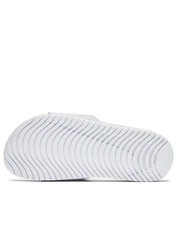 Тапочки kawa slide 'white black' Nike — изображение 4 из 4, белый/черный