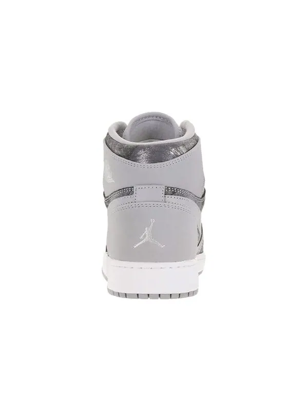 Кроссовки 1 ретро высокие Air Jordan — изображение 4 из 4, серый/серебристый
