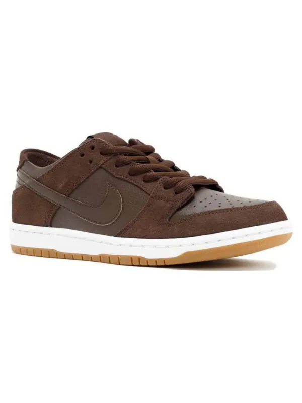 Кроссовки sb dunk low pro Nike — изображение 3 из 4, коричневый/белый