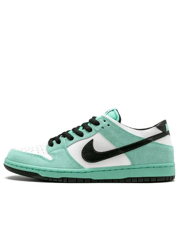 Кроссовки sb dunk low Nike — изображение 1 из 4, зеленый/черный-белый