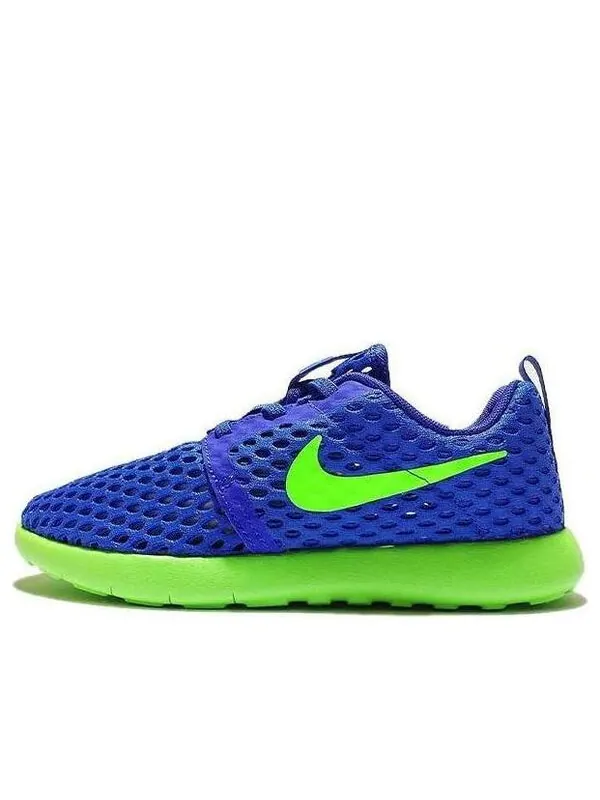 Кроссовки roshe one flight вес Nike — изображение 1 из 4, синий/зеленый