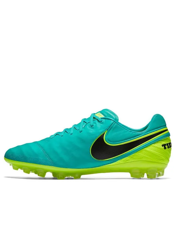 Кроссовки tiempo legend 6 ag-r 'clear jade volt' Nike — изображение 1 из 4, прозрачный/черный