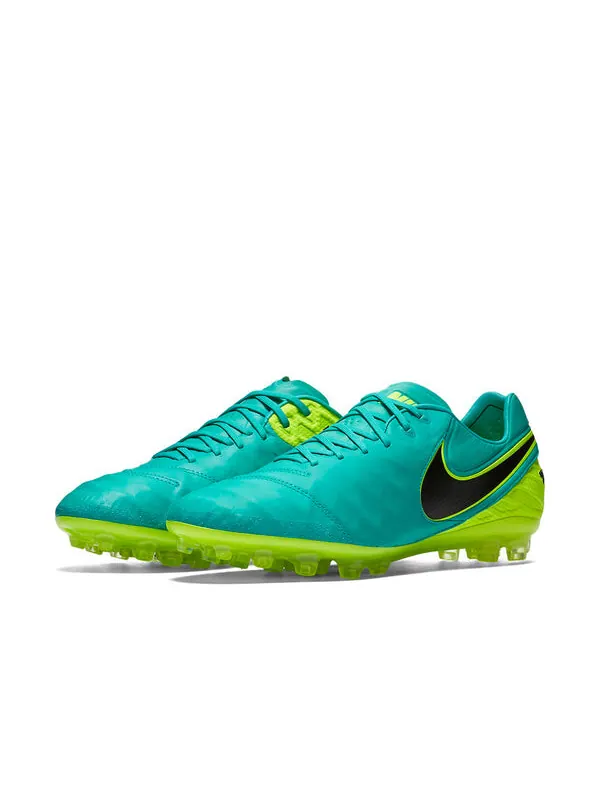 Кроссовки tiempo legend 6 ag-r 'clear jade volt' Nike — изображение 2 из 4, прозрачный/черный