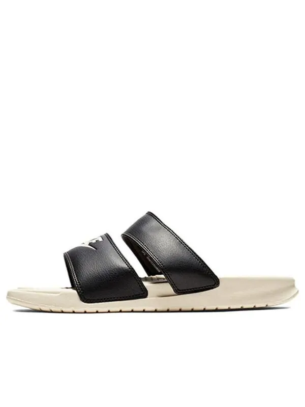 Тапочки benassi duo ultra slide 'black guava ice' Nike