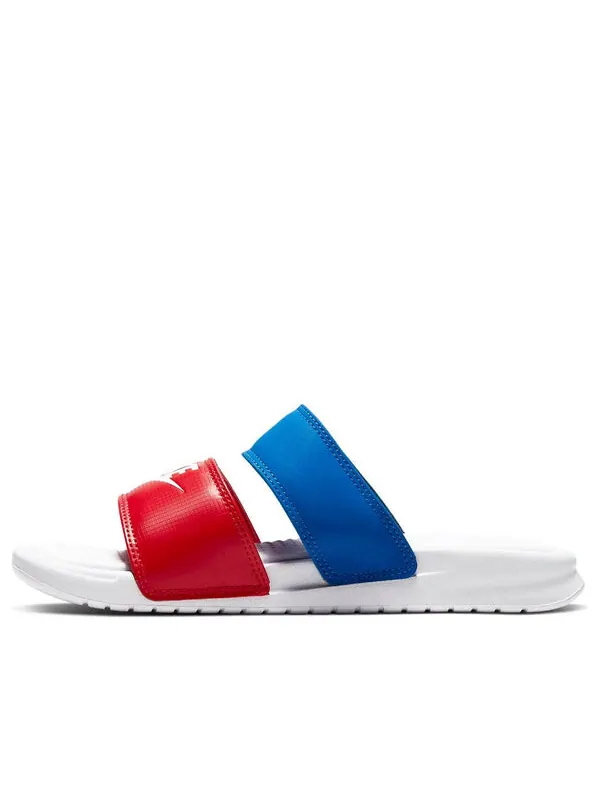 Тапочки benassi duo ultra slide 'university red game royal' Nike