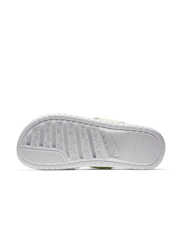 Тапочки benassi duo ultra slide white/yellow Nike — изображение 3 из 3, белый/желтый