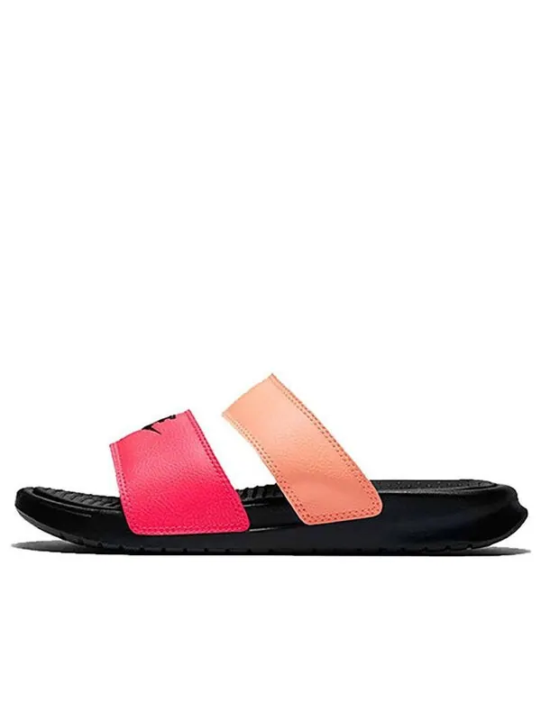 Тапочки benassi duo ultra slide 'racer pink sunset glow' Nike