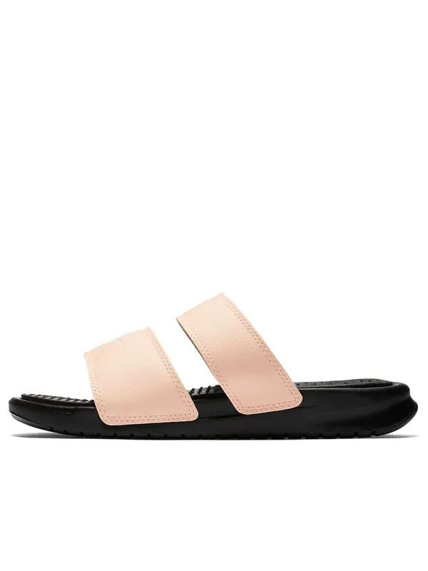 Тапочки benassi duo ultra slide black/pink (w) Nike