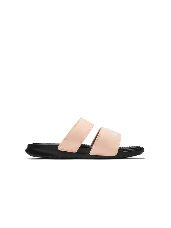 Тапочки benassi duo ultra slide black/pink (w) Nike — изображение 2 из 4, черный/розовый