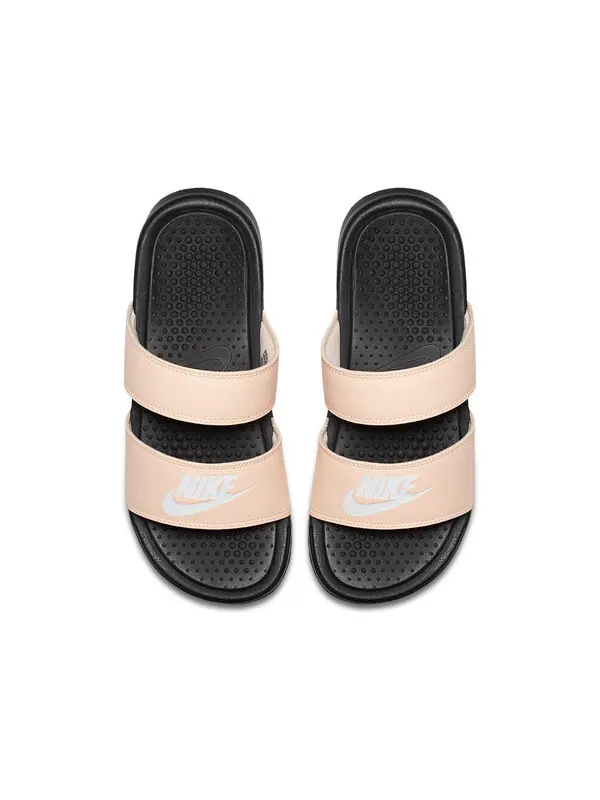 Тапочки benassi duo ultra slide black/pink (w) Nike — изображение 3 из 4, черный/розовый