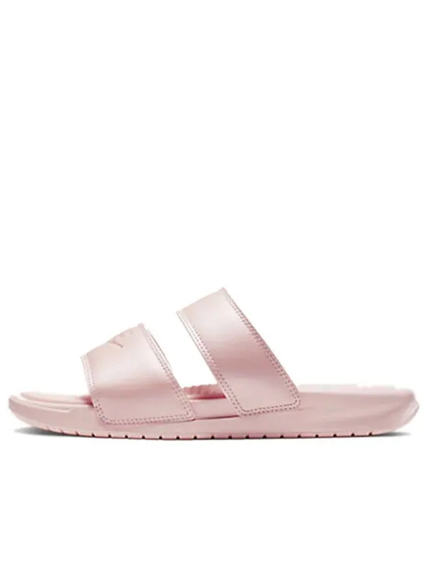 Тапочки benassi duo ultra slide 'echo pink' Nike