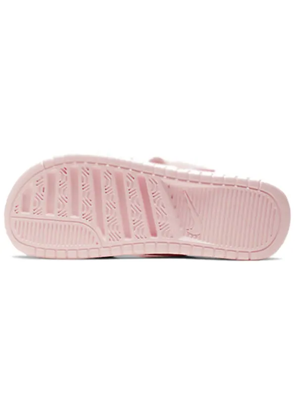 Тапочки benassi duo ultra slide 'echo pink' Nike — изображение 4 из 4, розовый/белый