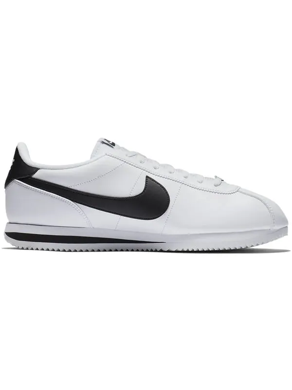 Кроссовки cortez basic кожа Nike — изображение 2 из 4, белый/черный