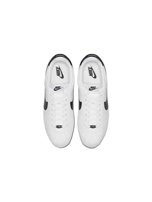 Кроссовки cortez basic кожа Nike — изображение 4 из 4, белый/черный