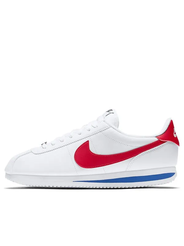 Кроссовки cortez basic Nike — изображение 1 из 4, белый//красный