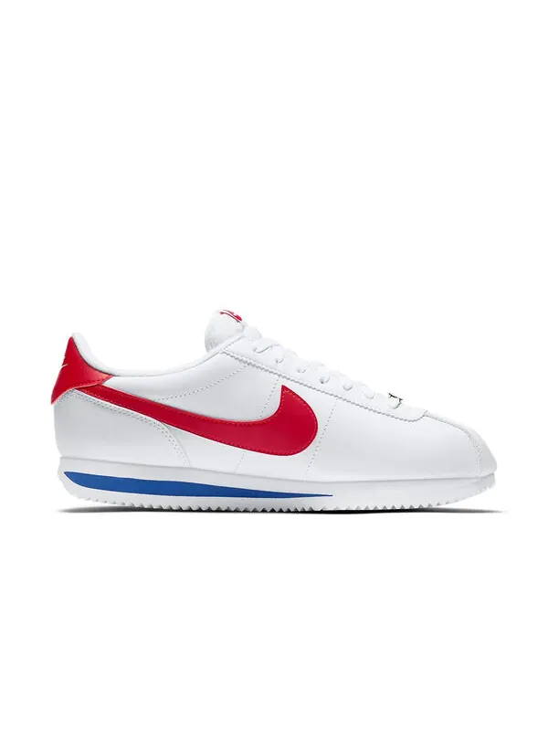 Кроссовки cortez basic Nike — изображение 2 из 4, белый//красный