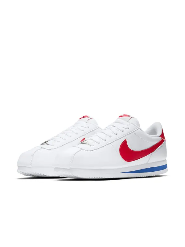 Кроссовки cortez basic Nike — изображение 3 из 4, белый//красный