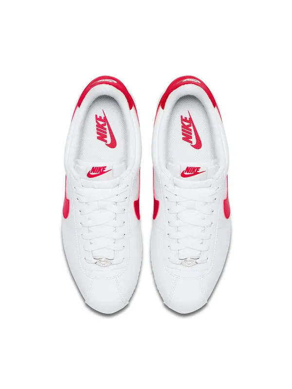 Кроссовки cortez basic Nike — изображение 4 из 4, белый//красный