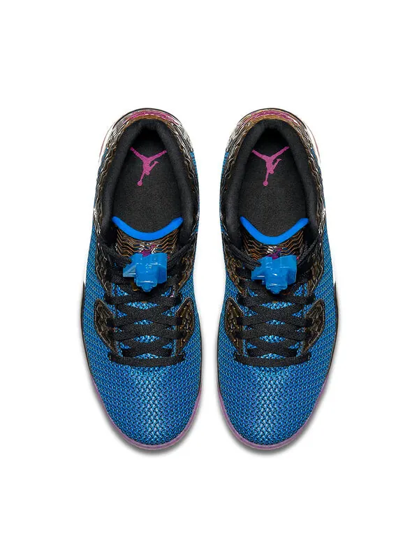 Кроссовки шипованные сорок Air Jordan — изображение 4 из 4, черный/синий