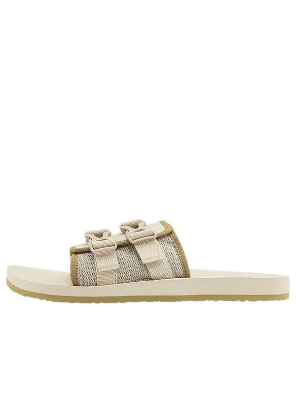 Тапочки trekking base camp strap slides 'beige' The North Face — изображение 1 из 4, бежевый/коричневый