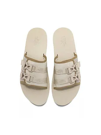 Тапочки trekking base camp strap slides 'beige' The North Face — изображение 3 из 4, бежевый/коричневый