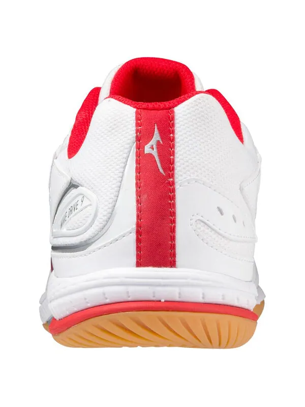 Кроссовки wave drive 9 'white red' Mizuno — изображение 4 из 4, белый/красный