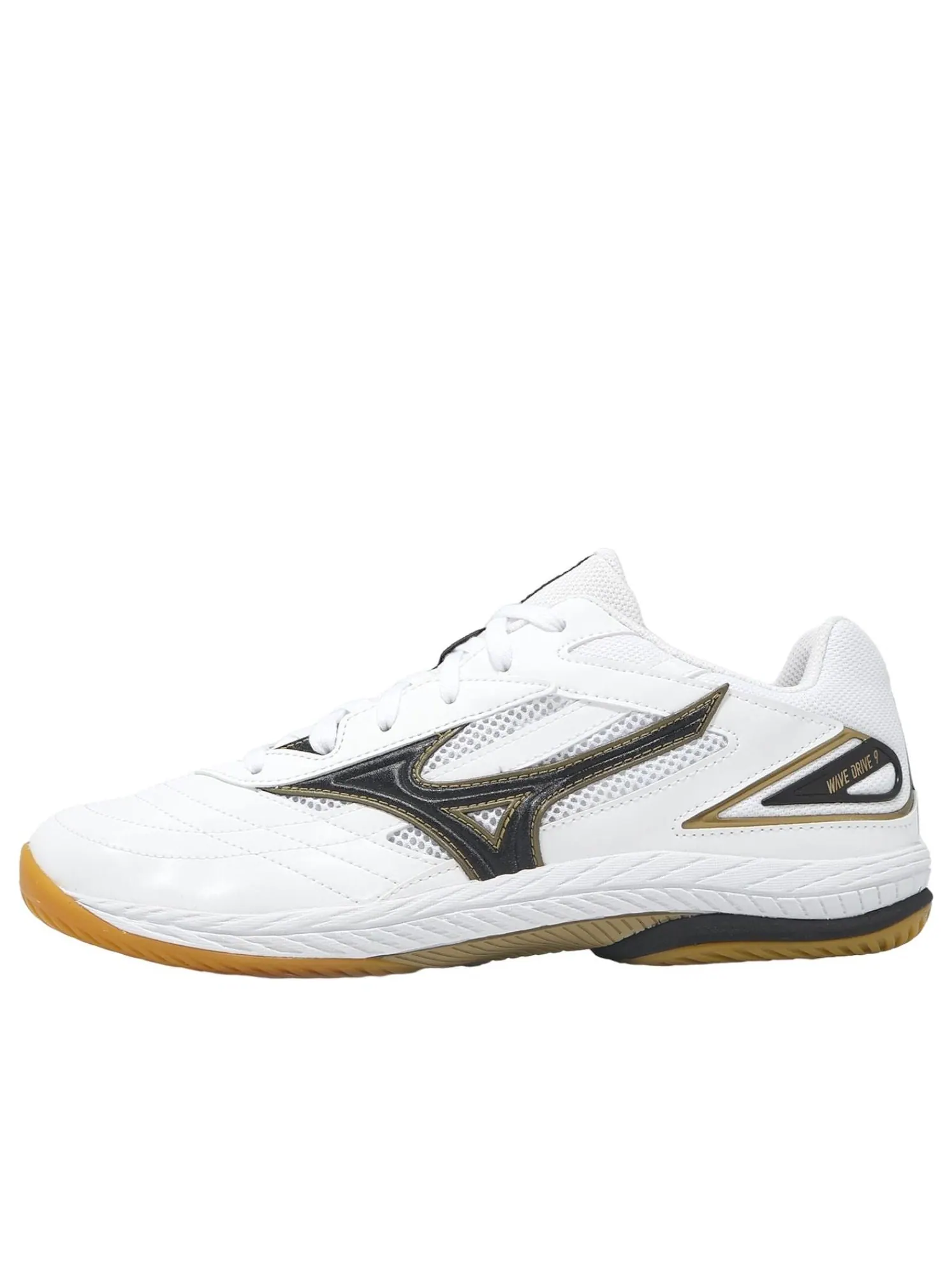 Mizuno Wave Drive 9 'White Black Gold' — изображение 1 из 5, белый/черный/золотистый
