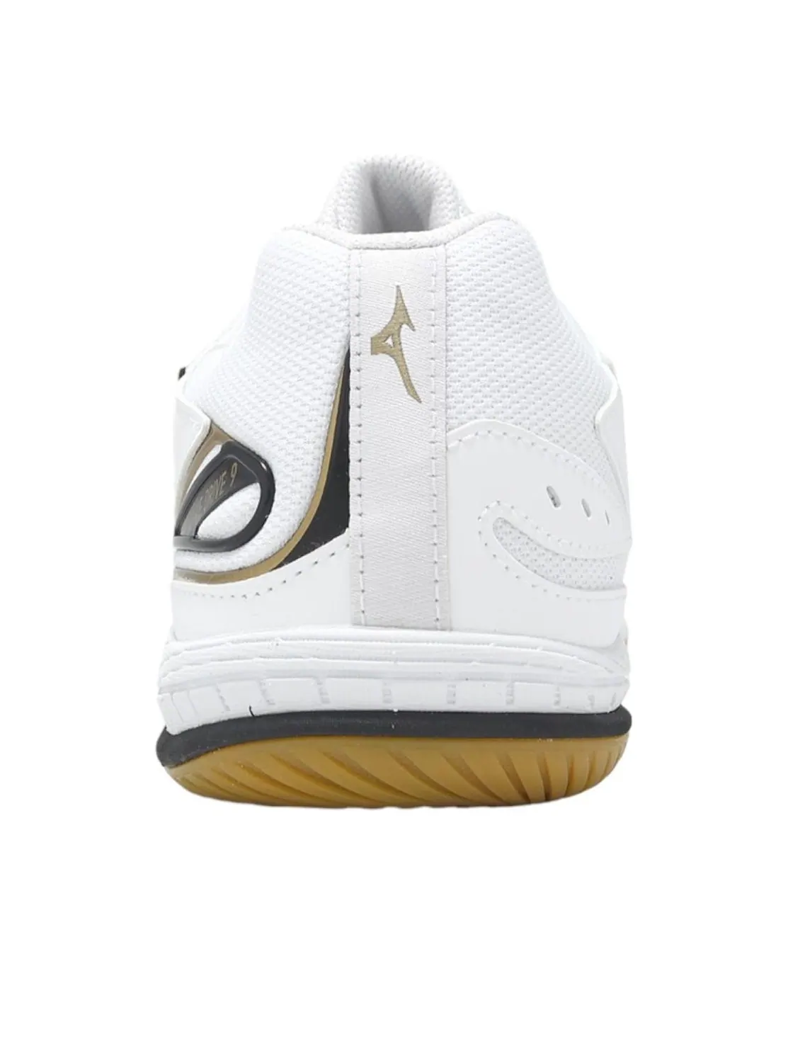 Mizuno Wave Drive 9 'White Black Gold' — изображение 3 из 5, белый/черный/золотистый