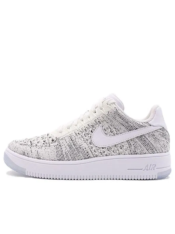 Кроссовки air force 1 flyknit низкие Nike — изображение 1 из 4, белый/черный