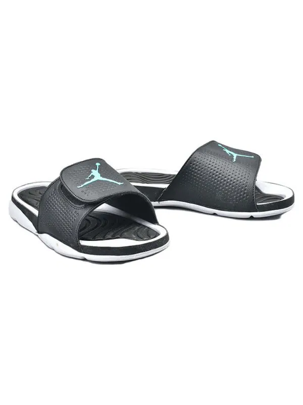 Кроссовки гидро 5 Air Jordan — изображение 2 из 4, черный/зеленый
