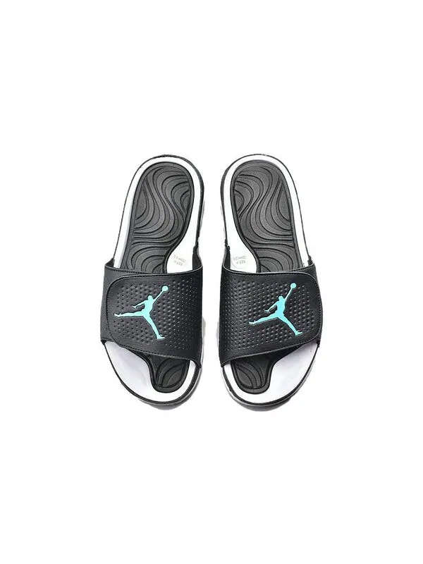 Кроссовки гидро 5 Air Jordan — изображение 3 из 4, черный/зеленый