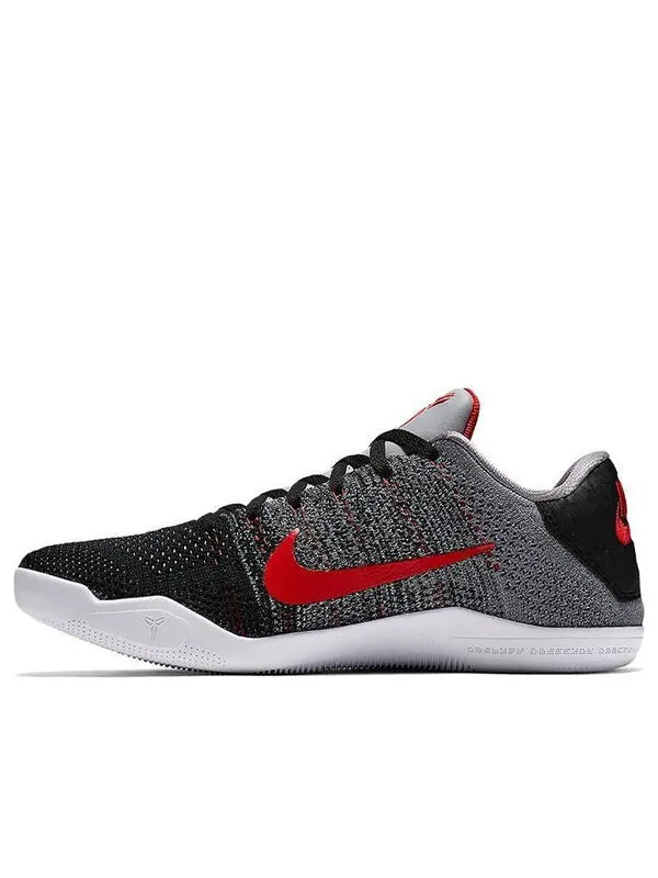 Кроссовки kobe 11 elite low Nike — изображение 1 из 4, серый/красный-черный
