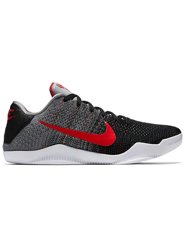 Кроссовки kobe 11 elite low Nike — изображение 2 из 4, серый/красный-черный