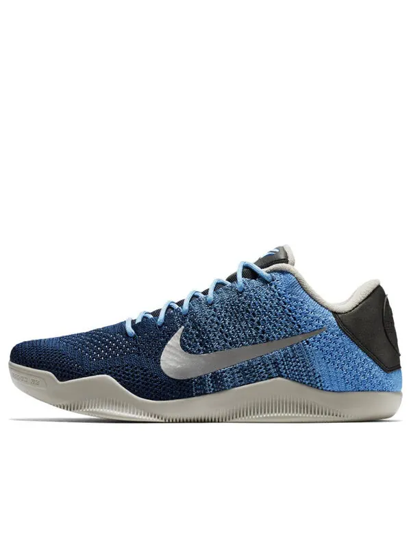 Кроссовки kobe 11 elite low Nike — изображение 1 из 4, серебристый/синий