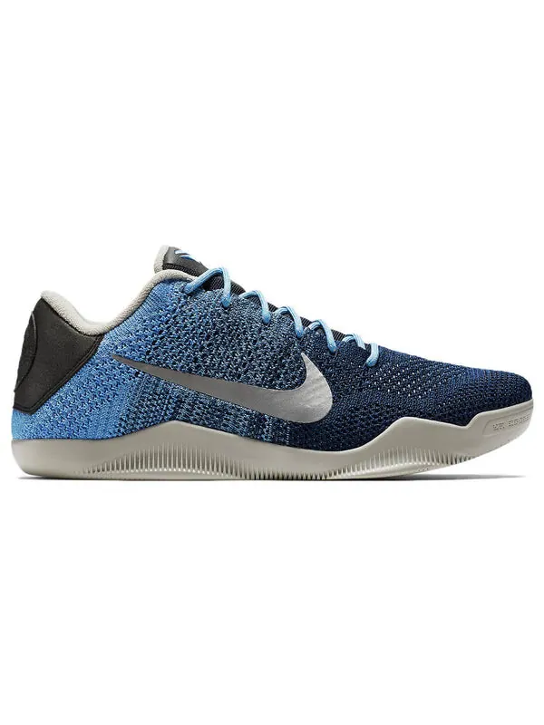 Кроссовки kobe 11 elite low Nike — изображение 2 из 4, серебристый/синий