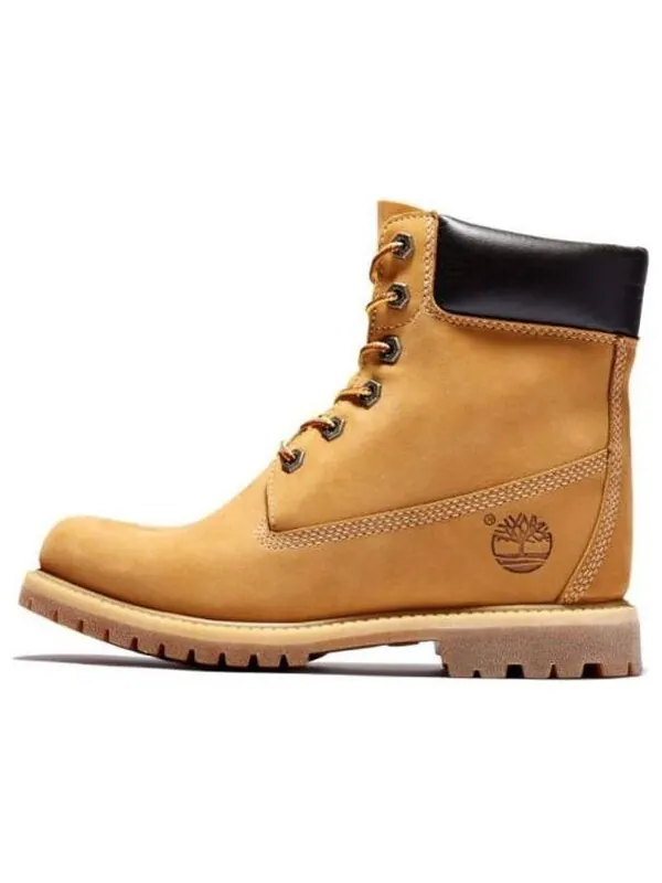 Кроссовки 6-incg premium wedge boots 'wheat nubuck' Timberland — изображение 1 из 4, желтый/черный
