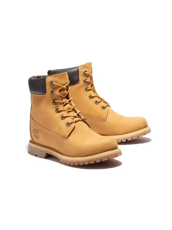 Кроссовки 6-incg premium wedge boots 'wheat nubuck' Timberland — изображение 2 из 4, желтый/черный