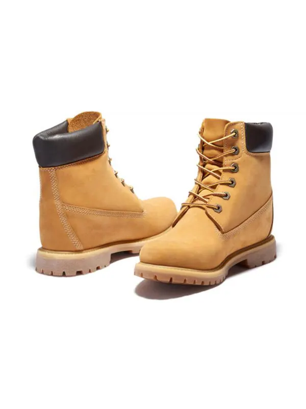 Кроссовки 6-incg premium wedge boots 'wheat nubuck' Timberland — изображение 3 из 4, желтый/черный