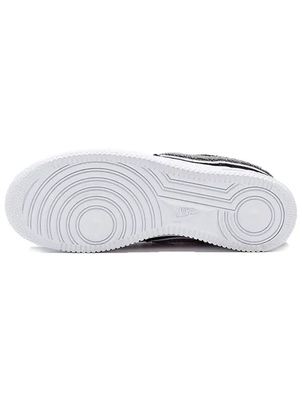Кроссовки air force 1 '07 lv8 'chenille swoosh' Nike — изображение 4 из 4, черный/белый/серый