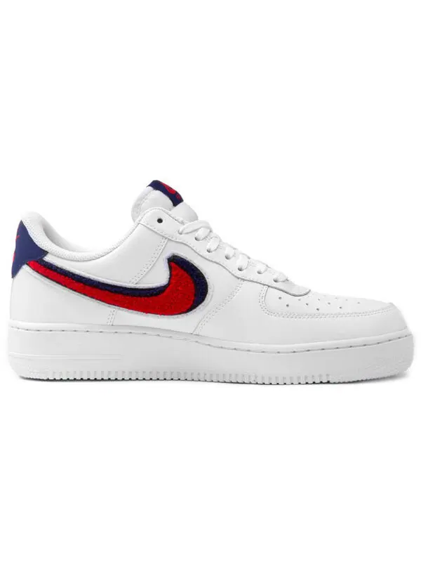 Кроссовки air force 1 07 lv8 Nike — изображение 2 из 4, белый/синий/красный