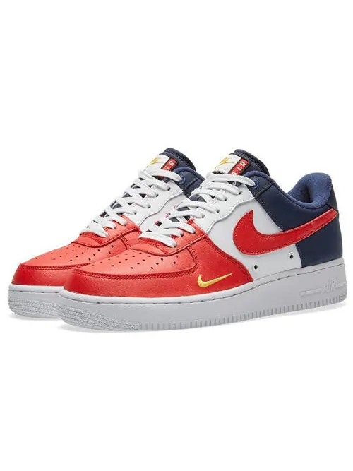 Кроссовки air force 1 low '07 lv8 '4th of july' Nike — изображение 2 из 4, красный/белый
